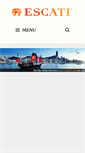 Mobile Screenshot of escati.com