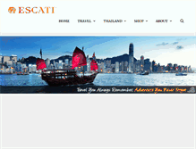 Tablet Screenshot of escati.com